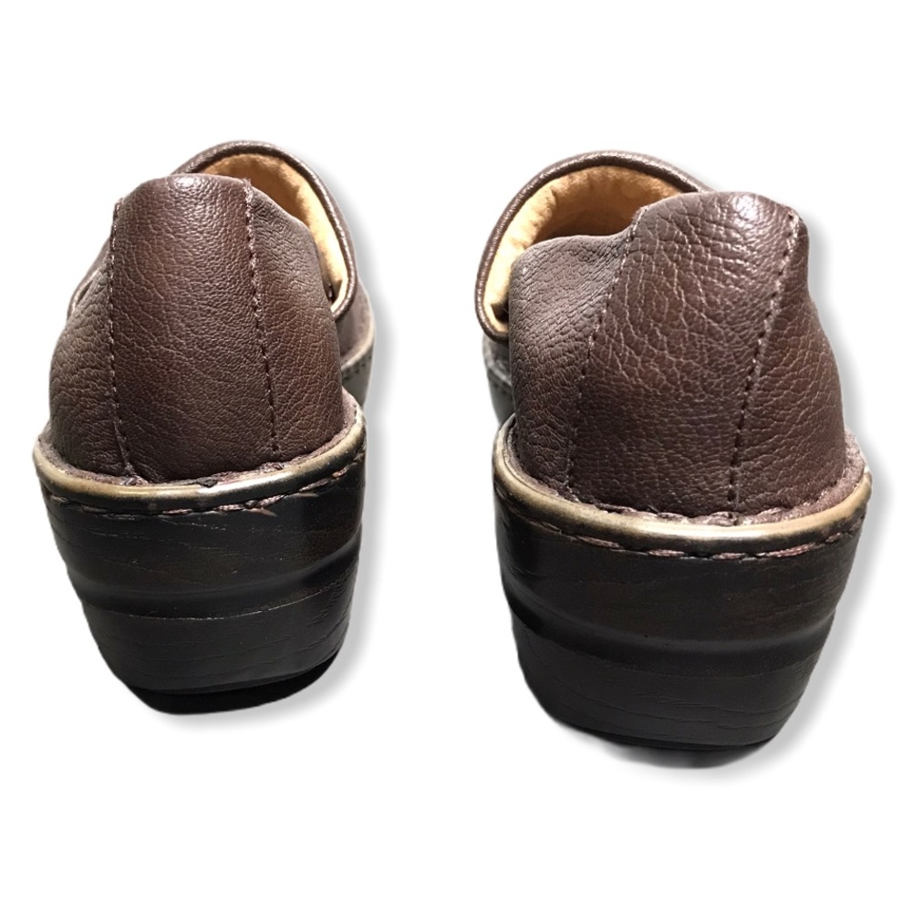 G.H. Bass & Co. | Brown Suede Sheena Leather Clog - Picture 7 of 12
